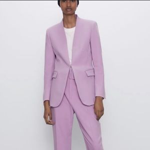 Zara lavender blazer
